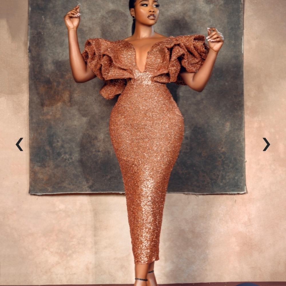 Glitter sequin dress
